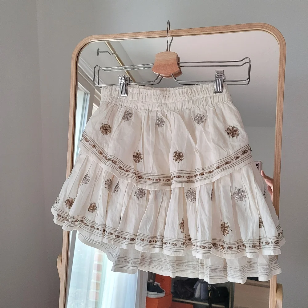 NWT loveshakefancy mini skirt - Picture 2 of 7
